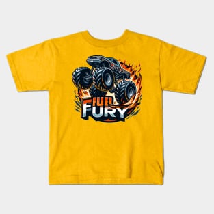 Monster Truck, Fuel Fury Kids T-Shirt